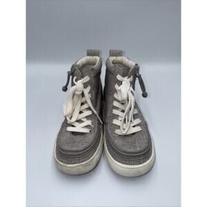 BILLY Footwear Kids Classic Lace High‎ Sneakers Big Kids Size 13M Y, Gray